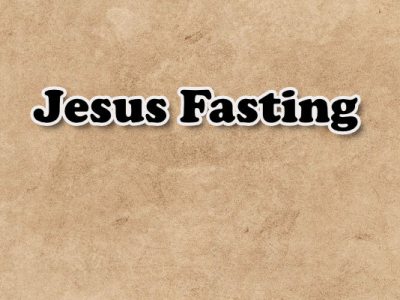 Jesus Fasting